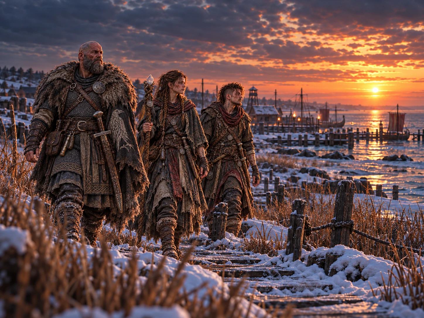 Explore the world — promotional concept art